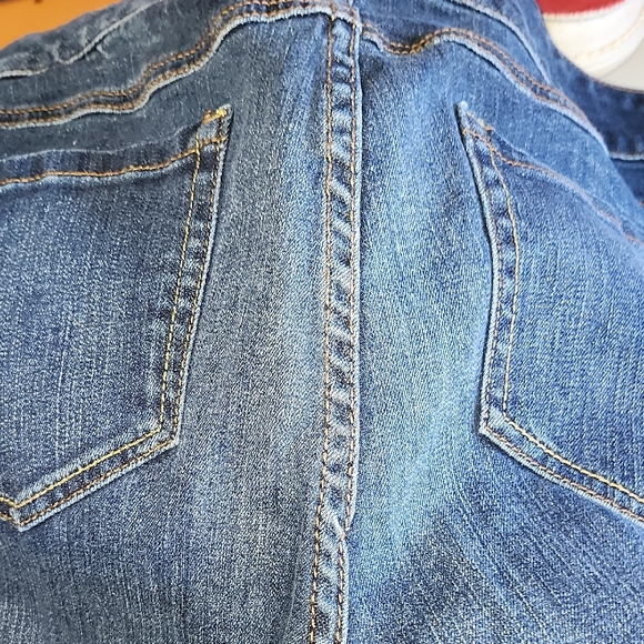 Torrid Medium Blue Straight Leg Jeans - Picture 3 of 5